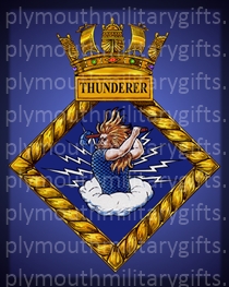 HMS Thunderer Magnet